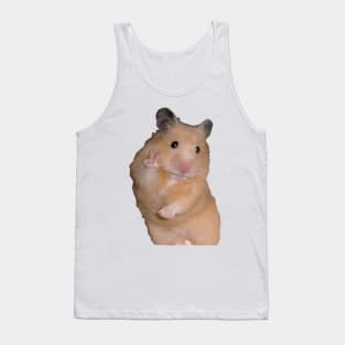 Peace hamster Tank Top